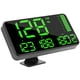 thumbnail image 4 of Car HUD HUD Display Black Universal Practical With Green&nbsp;Light For Automobile, 4 of 8