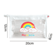 thumbnail image 2 of Estuche transparente impermeable para lápices, organizador de cosméticos con cremallera, bolsa de viaje de PVC triangular transparente | Pinceles de maquillaje | Papelería | Pequeñas manualidades, 2 of 6