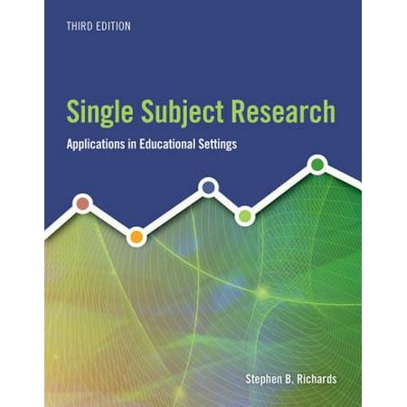 Single Subject Research : Applications in Educational (Best Single Page Application)