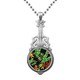 thumbnail image 1 of Planta de hojas tropicales dibujo Art Colgante Joyería Música Guitarra Torque Star Moon Unbranded M, 1 of 3