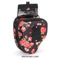 thumbnail image 4 of USA Gear Quick Access DSLR Hard Shell Camera Case (Floral) with Molded EVA Protection, Padded Interior, Holster Belt Loop and Rubber Coated Handle - Works W/ Nikon, Canon, Pentax, Olympus and More, 4 of 9