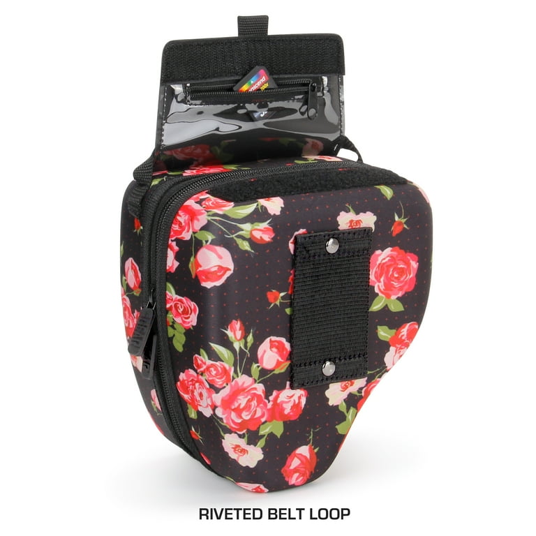 USA Gear Quick Access DSLR Hard Shell Camera Case (Floral