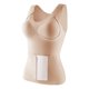 thumbnail image 1 of Ropa interior térmica para mujer, cálida, con estampado para otoño e invierno, con almohadilla para el pecho sin costuras, parte inferior de terciopelo y parte superior interior, sujetador de dacrón p, 1 of 3