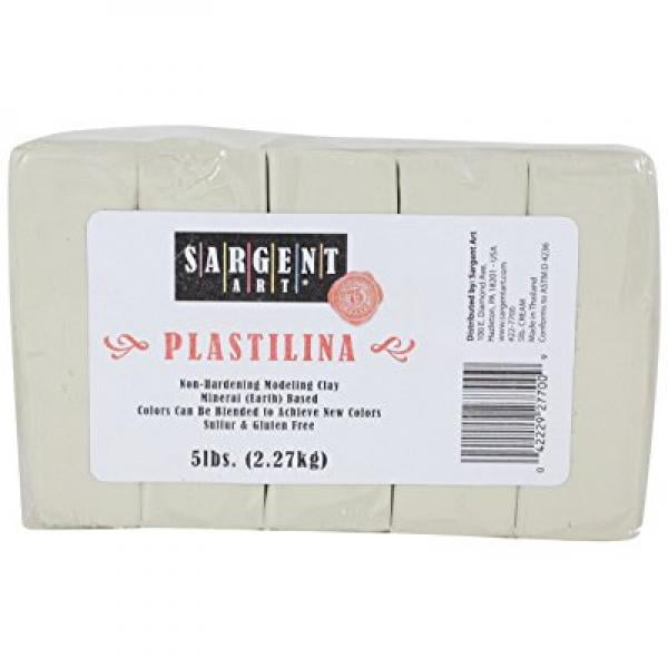 plastilina modeling clay baking