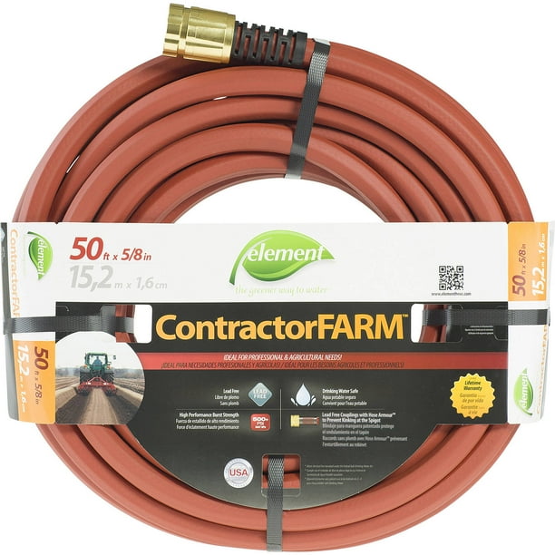 Element ContractorFARM 5/8" x 50' Commercial Water Hose