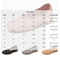 thumbnail image 3 of Women's Orthopedic Leather Loafers Comfortable Lightweight Slip-On Flats Casual Comfort Walking Shoes Moccasins Driving Walking Shoes Pink 9, 3 of 6