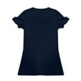 thumbnail image 7 of Blue Women's Short Sleeve T-shirt, Women'S Clothing 2025 Summer Special Neckline Women'S Clothing Solid Color Slim Short Sleeves,Women's Short sleeve T-shirt 3XL, 7 of 7
