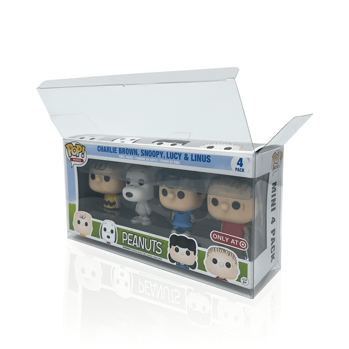 4-Pack Mini EcoTEK Funko Pop Protectors 