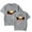 Grey, variant on DannyLux Tour of Lux 2024 Concert T-shirts Merch print Unisex Trend Casual Short Sleeve Top