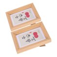 thumbnail image 1 of KAKOWELY Wooden Photo Frames 2pcs Vertical Photo Display Frames Chic Versatile For Home, 1 of 7