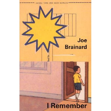 Joe Brainard: I Remember (Joe Cocker The Best Of Joe Cocker)