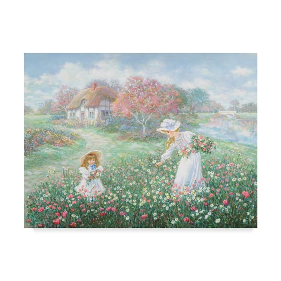 Trademark Fine Art 'Country Hues' Canvas Art by Lee Dubin