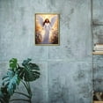thumbnail image 2 of Nawypu  Abstract Angel Wall Art Angels Girl Canvas Picture Angel Wings Artwork Print for Living Room Bedroom Home Decor Framed Angel, 2 of 4