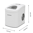 Frigidaire 26lb. Portable Countertop Icemaker EFIC108 WHITE
