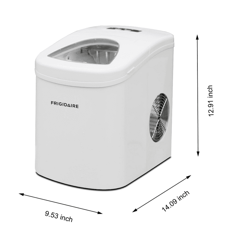 Frigidaire Portable Countertop Efic108-white Maker, Freestanding, 26lb