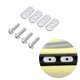thumbnail image 4 of Accesorios de Modificación Marina NQ Tornillo y Tuerca M6*10 Acero Inoxidable, 4 of 4