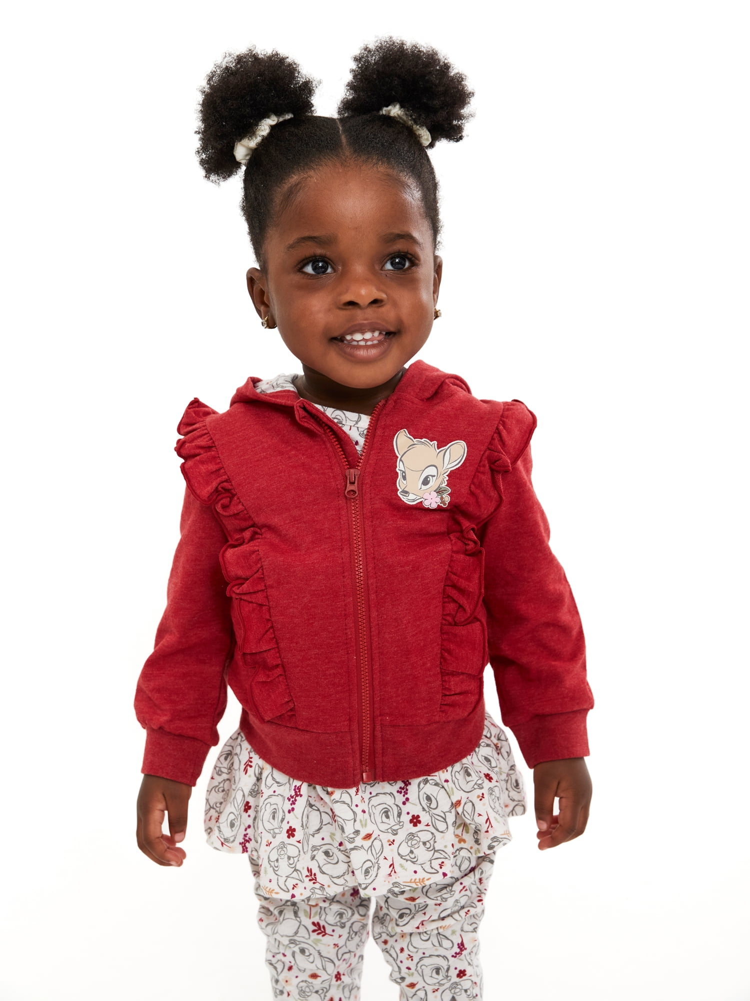 Disney Bambi Baby Girls Mix and Match Outfit Set, 6-Piece, Sizes 0/3-24 Months