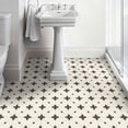 thumbnail image 2 of DEWOO 10 Sheet Peel and Stick Floor Tile, Vinyl Flooring, Waterproof DIY Flooring for Bathroom, Kitchen, Fireplace, Stairs, Bedrooms, Wall, Pantry Room 12"x 12", 2 of 5