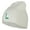 White Green, variant on Fire Mario Luigi Embroidered Knitted Short Beanie - White Green OSFM