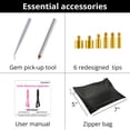 thumbnail image 3 of Worthofbest Bedazzler Kit with Rhinestones, Hotfix Rhinestone Applicator for Fabric and Clothes, Age: 12 and Above, 3 of 6