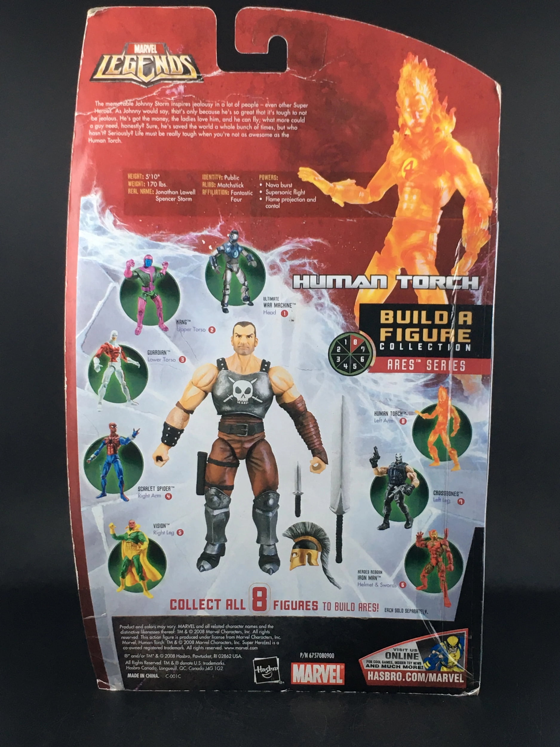 Hasbro - Marvel Legends - Ares Series - Human Torch (Exclusive)