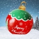 thumbnail image 1 of 60CM Outdoor Christmas Inflatable Ball Decoration for Yard and Garden - Weather-Resistant PVC Holiday Decor, 1 of 8