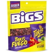 Bigs Takis Fuego Sunflower Seeds, Hot Chili Lime Flavor, Low Carb Lifestyle, 5.35 oz. Bag