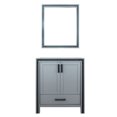 thumbnail image 2 of Dark Grey Bath Vanity 30 In. X 22 With 28 Mirror & Full Storage Functional Unit, 2 of 6