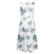 thumbnail image 5 of Vestidos hasta la rodilla sin mangas con estampado de verano a la moda sexy informal para mujer Pompotops ghjkhdj15045, 5 of 5