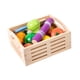 thumbnail image 5 of Comida de juguete de madera para aprendizaje temprano para niños, desarrollo de habilidades motoras finas para niños y niñas, regalos de fiesta,, 5 of 9
