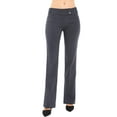 thumbnail image 3 of Made by Olivia Women's High Stretch Comfy Millennium Bootcut Dress Pants, 3 of 6