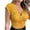 Yellow, variant on Women's Lace Tank Top Sleeveless V-Neck Floral Casual Scalloped Trim See Through Sheer Tunic Blouse Tee Shirt