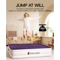 thumbnail image 3 of Colchón inflable CHILLSUN Queen 2025 con bomba integrada de 650 libras, 3 of 8