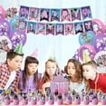 thumbnail image 3 of Kpop Demon Hunters Birthday Theme Party Decorations Banner Cake Balloons Party Props Kit for Kids, 3 of 5