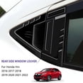 thumbnail image 3 of Rear Side Window Louver for Honda HRV 2016-2022 Air Vent Scoop Shades Cover, 3 of 7