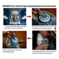 thumbnail image 2 of MX6 MX8 MX6EL MX8EL Elite Pool Cleaner Tune-Up Kit with Drive Shaft Assembly R0525100 and Engine Wheel Bearing R0527000, 2 of 5