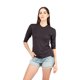 thumbnail image 1 of Playera manga 3/4 AMAD Casual para mujer Talla S, 1 of 5