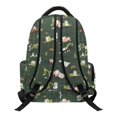 thumbnail image 2 of HUIACONG Green Dino Pattern School Backpack for Primary Kids Lightweight Wear‑Resistant Large Capacity for Boys Girls Ages 6‑18 Daily Travel, 2 of 7