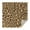 Beige and Black, variant on Beige and Brown Of Leopard Print Square Tablecloth,Waterproof Square Table Cover,Wipeable Spillproof Washable Table Cover for Home Kitchen Party Decor 42"X42"(107x107cm)