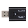 thumbnail image 3 of Transmisor y receptor Bluetooth 2 en 1, adaptador de Audio inalámbrico portátil para TV, sistema estéreo doméstico para coche, 3 of 8