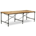 thumbnail image 6 of vidaXL Dining Table Kitchen Table Home Dining Room Table Solid Reclaimed Wood, 6 of 35