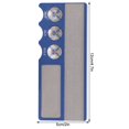 thumbnail image 4 of Billiards Club Grind Tool, Lightweight And Small High Strength Billiards Cue Tip Repair Tool, For Billiard Lovers Pool Clubs And Home Use Useful Tool Accessory Blue,red, 4 of 8