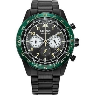 Citizen Men's Eco-Drive Carson Chronograph Stainless Steel Watch