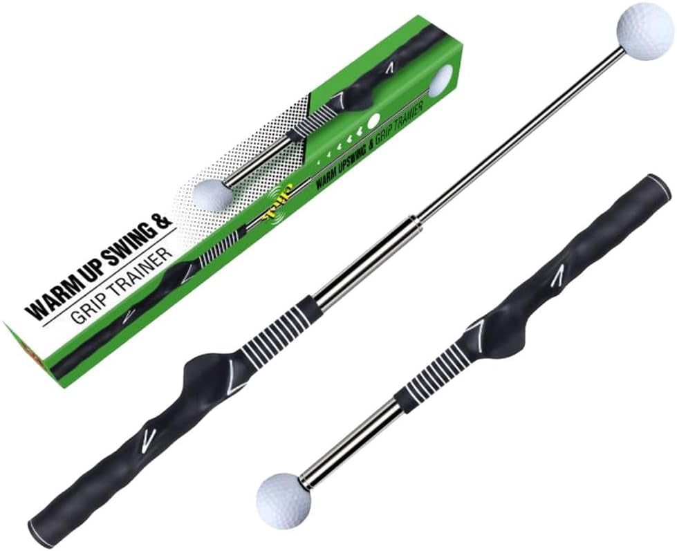 Telescopic Club, 2025 New Retractable Golf Swing Training Aid Golf Grip Trainer, Upgrade Golf Training Aid Indoor and Outdoor Golf Equipment for Beginners and Professionals