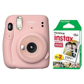Fujifilm Instax Mini 11 Instant Camera in Blush Pink with 40 Film