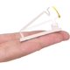 thumbnail image 2 of 50 clips autoadhesivos para gestión de cables (blanco), clip organizador de cables para TV, PC, computadora portátil, cable Ethernet, computadora de escritorio, oficina en casa, 2 of 5