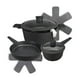 thumbnail image 2 of Batería Cocina HUDSON Aluminio Negra Antiadherente 5 piezas, 2 of 9