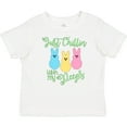 thumbnail image 3 of Inktastic Funny Easter Just Chillin' with My Peeps Boys or Girls Baby T-Shirt, 3 of 5