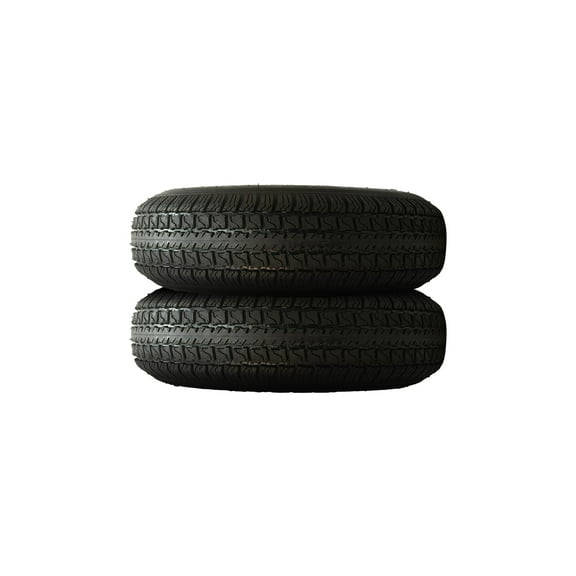 Set of 2 Hi Run JK42 Trailer ST205/75R15 107L D Tires
