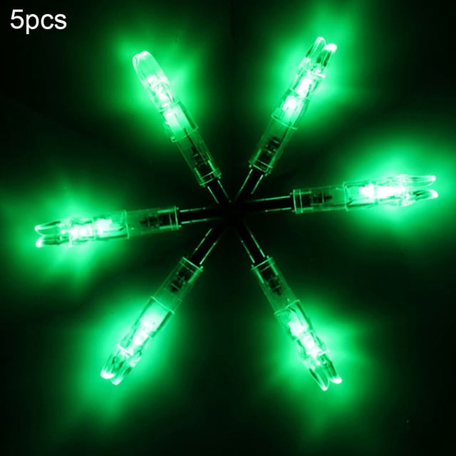Archery Lighted Nocks,LED Light Emitting Arrow LED Light Emitting Arrow Arrow Nock Finely Tuned Performance